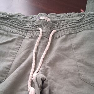 Green Roxy Pants
